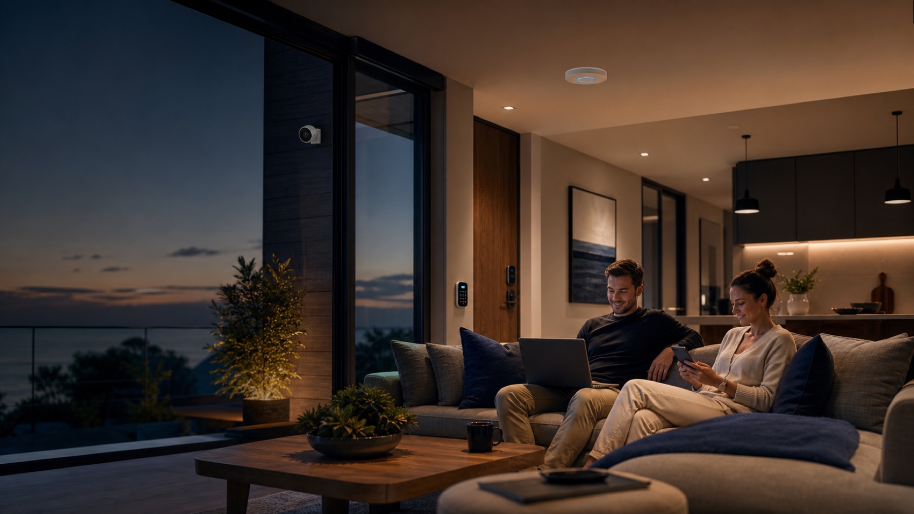 Premium lodging with guests using stable WiFi