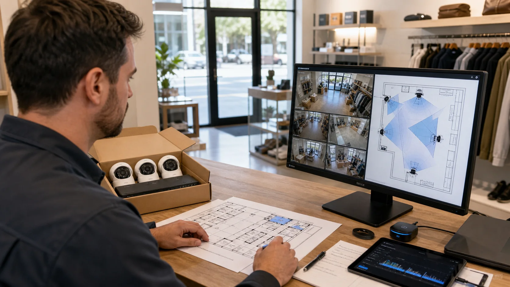The same number of cameras can produce very different results when the installation is designed around scenes and evidence.