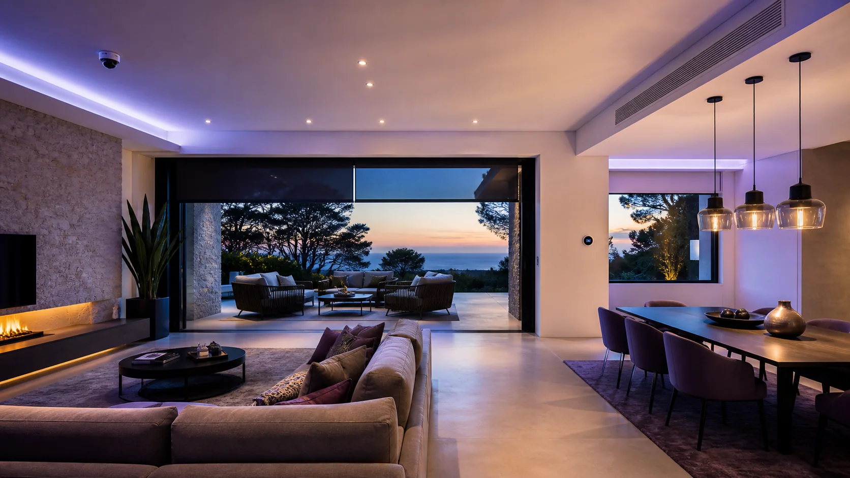 Una Smart Home integrada coordina sistemas cotidianos sin eliminar el control manual.