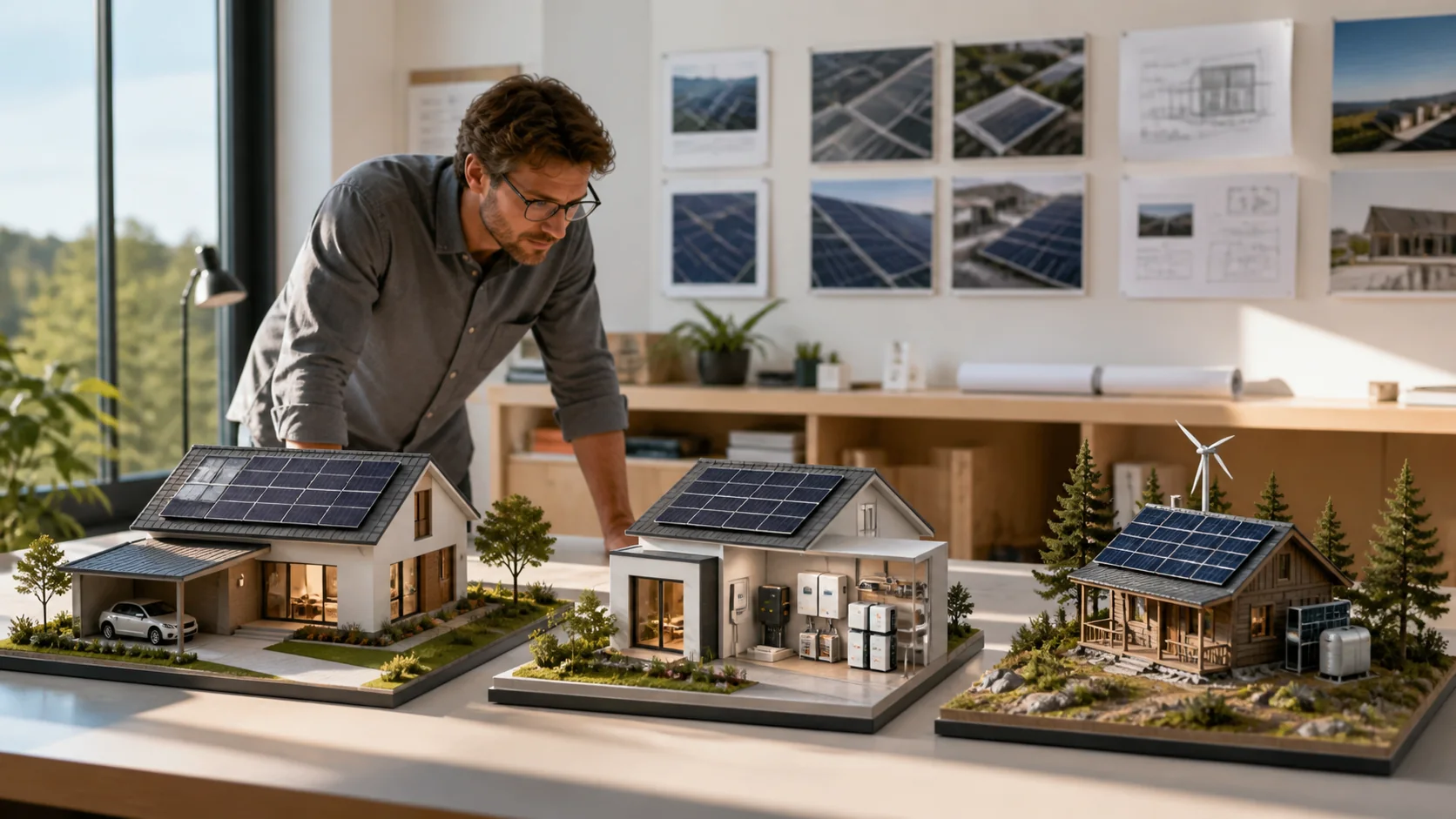 Architecture determines which sources participate and what happens when the grid is unavailable.