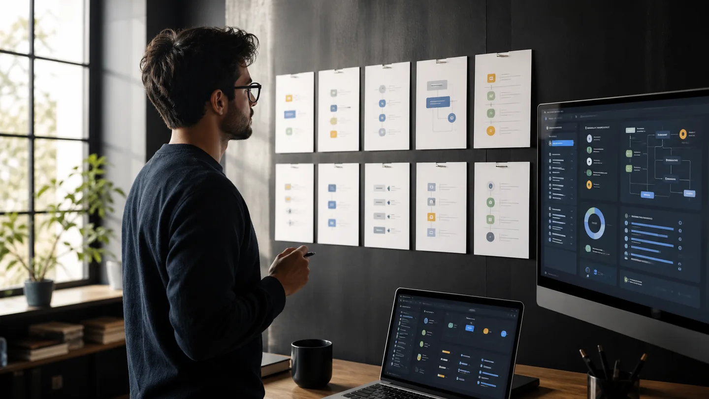 Before automating, make the workflow, its exceptions and the owner of each decision visible.