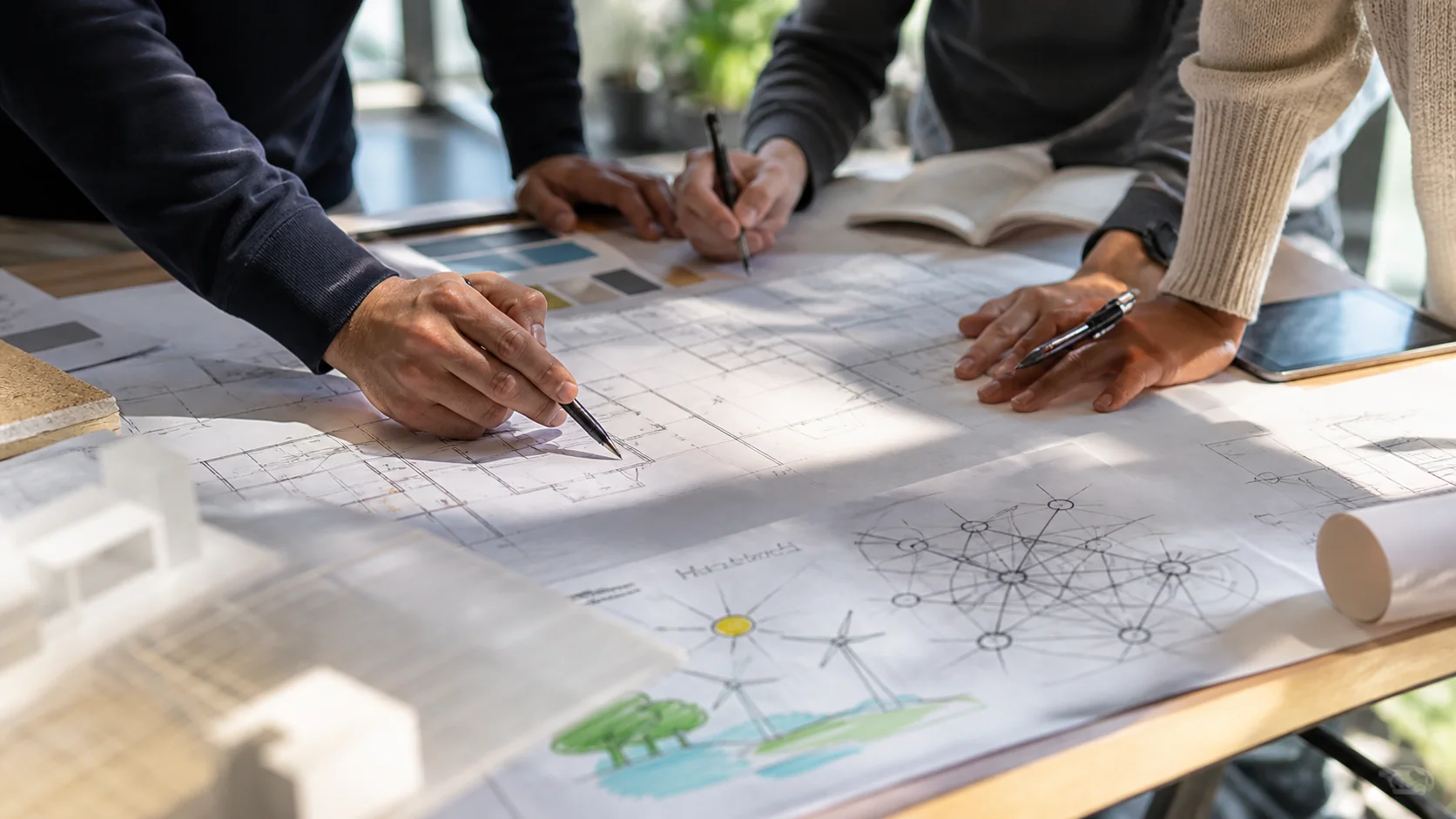 Mesa de trabajo para diseño de tecnología integrada